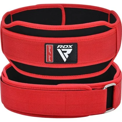 RDX Vzpěračský pás RX5 červený XL