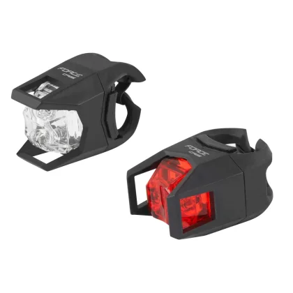 Světlo na kolo FORCE F CAGE front - rear