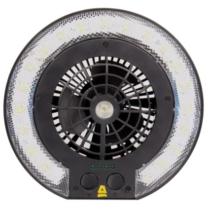 Abbey Camp Monserrat kempingová lampa s větrákem