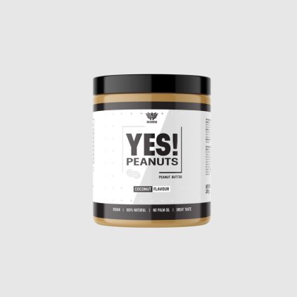 Arašídové máslo YES! Peanuts kokos 250 g - Iron Aesthetics