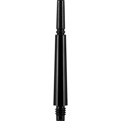 Násadky na šípky Cosmo Fit čierne, 28mm
