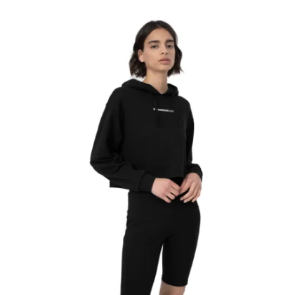 Dámská mikina s kapucí 4F SWEATSHIRT F249-20S-DEEP BLACK
