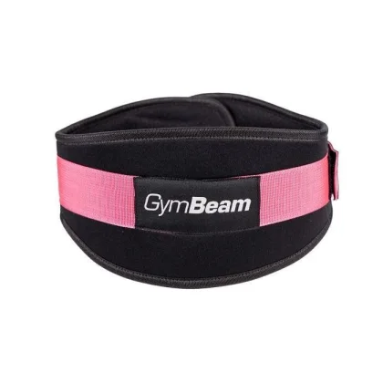 GymBeam Fitness neoprenový opasek LIFT Black & Pink