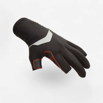 DECATHLON Neoprénové rukavice 900 na jachting 2 otvorené prsty 2XL-3XL