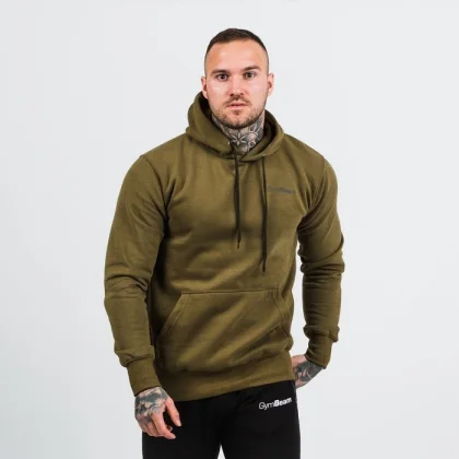 Суичър Athlete Military Green Black - GymBeam
