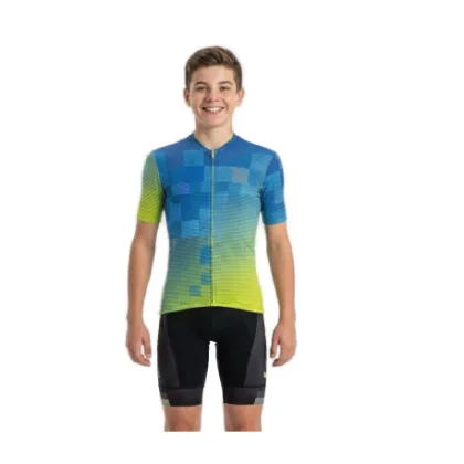 Detský cyklistický dres s krátkym rukávom SPORTFUL Rocket kid jersey, blue