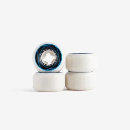 DECATHLON Súprava 4 WH500 koliesok na skateboard 56 mm 101A 4 ks kónické slonovinové 54 mm