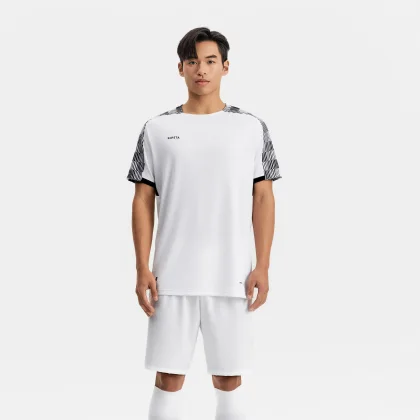KIPSTA Futbalový dres Viralto Damier bielo-čierny L