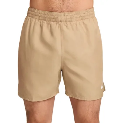 Pánské plavky NIKE SWIM ESSENTIAL 5 inch PARACHUTE BEI-PARACHUTE BEIGE