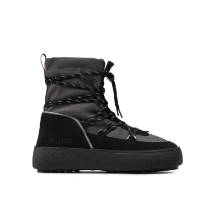 Pánske vysoké zimné topánky MOON BOOT MTRACK CITIZEN, 005 black grey