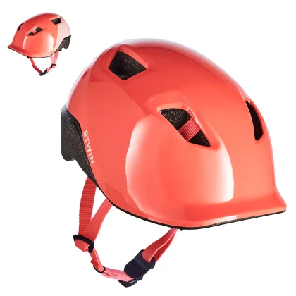 BTWIN Detská prilba na bicykel 500 ružová S (53-56 cm)