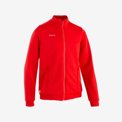 KIPSTA Bunda na futbalové tréningy Essential červená L