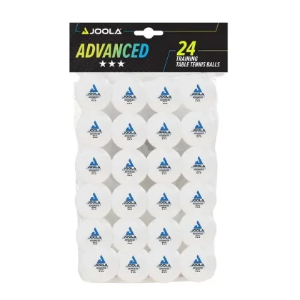 Míčky na stolní tenis JOOLA Advanced Training *** 24 ks - bílé