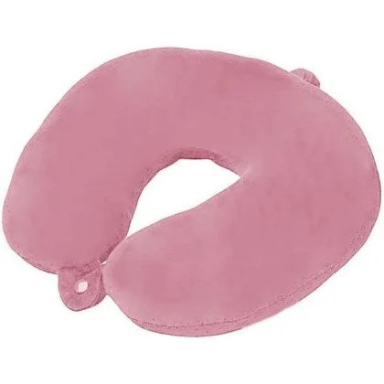 TravelSafe cestovní podhlavník Travel Pillow Fleece pink