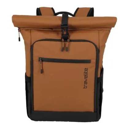 Travelite Briize Backpack M Roll-Up Curry batoh