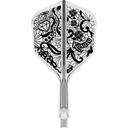 Darts toll és szár egyben Target japan K-Flex Diamond Kosuzu Iwao, rövid szár, No6 toll