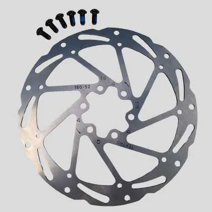 ROCKRIDER Kotúčová brzda TEKTRO TR-52 160 mm 6 otvorov 11 mm skrutky bez