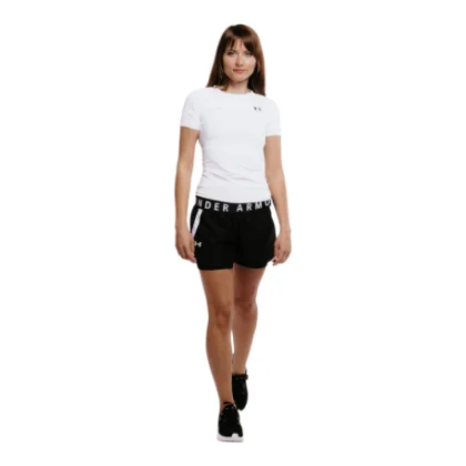 Dámske tréningové kraťasy UNDER ARMOUR Play Up 2-in-1 Shorts-BLK 001