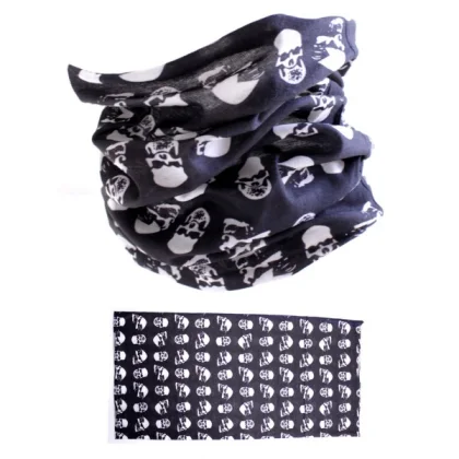 MTHDR Scarf Field Of Skulls