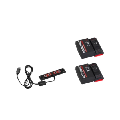 Náhradní baterie pro vyhřívané ponožky HOTRONIC Spare part SET 1 pair Battery XLP 1P Power + 1 pc recharger
