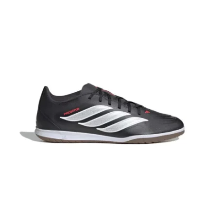 Pánske futbalové kopačky halové ADIDAS Predator Club M IC core black cloud white lucid red