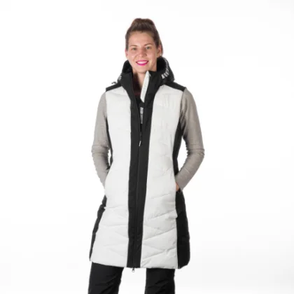 Dámska vesta NORTHFINDER BETTY-212-whiteblack