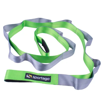 Strečinkový popruh Sportago Yoga Stretch - růžová