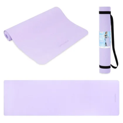 Fitness podložka SPOKEY MANDALA mat 183 x 61 x 0,4 cm violet
