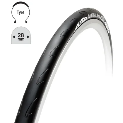 TUFO Plášť Comtura Aero 28 700x28C, kevlar, černý