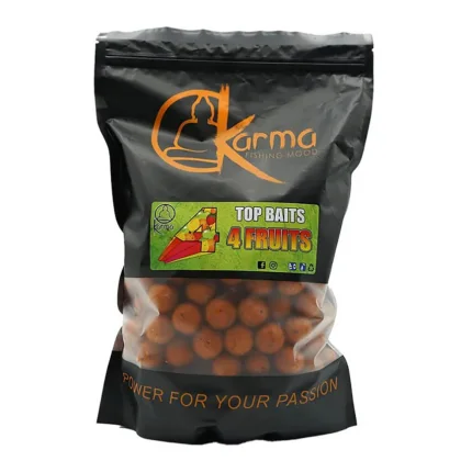 KARMA Top Bait 4 Fruit, 1 kg priemer 24 mm