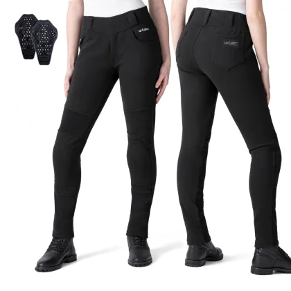 Dámske moto legíny W-TEC Lukrecia Base Farba čierna,