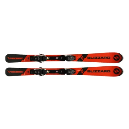 Juniorské lyže na zjazdovku - on piste s viazaním BLIZZARD Firebird JR + FDT JR 4.5