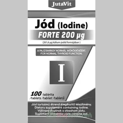 JutaVit Jód Forte 200 μg, 100 tbl
