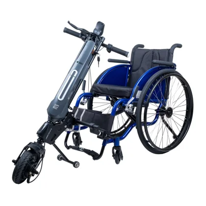 Mechanický skladací športový invalidný vozík inSPORTline Brenstark odľahčený s pohonom Oppatia
