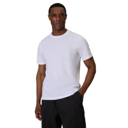 Férfi rövid ujjú póló 4F TSHIRT M3322-10S-WHITE