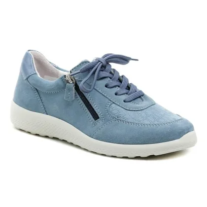 Comfortabel 951317-55 modré dámské zdravotní boty šíře K