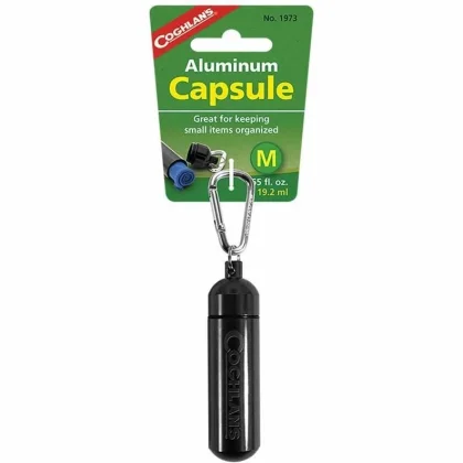 Coghlans pouzdro Aluminium Capsule Medium Black