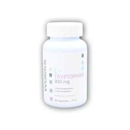 NutriWorks L-Tryptophan 300mg 90 kapslí