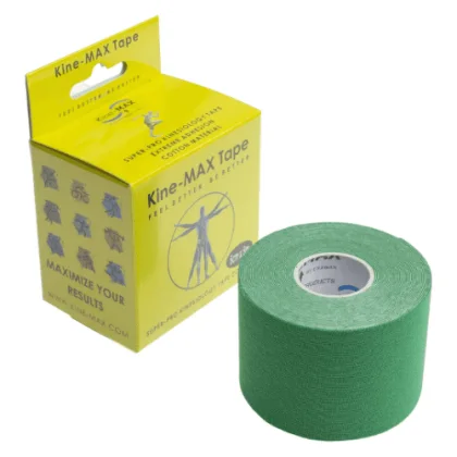 KINE-MAX Super-pro cotton kinesiology tape červená tejpovacia páska 5 cm x 5 m 1 ks