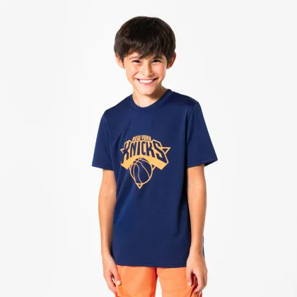 TARMAK Detské basketbalové tričko 900 NBA Knicks modré 10-11 r (141-150 cm)
