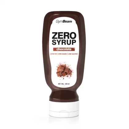 GymBeam ZERO SIRUP čokoláda