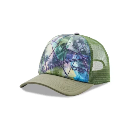 Kšiltovka BUFF TRUCKER CAP CAMPAST GREEN -GREEN-Standard