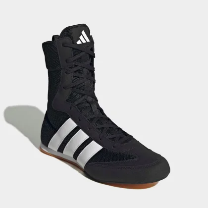 ADIDAS ADIDAS Box Hog Classic vysoká boxerská obuv čierna 45