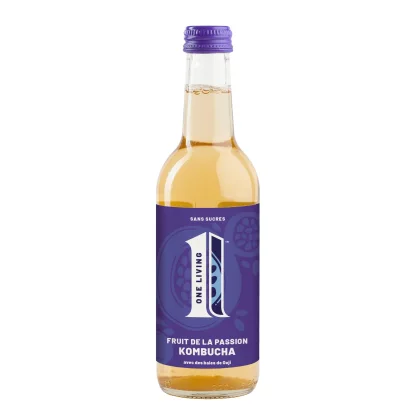 N°1 LIVING N°1 LIVING kombucha s marakujou a godži 275 ml bez