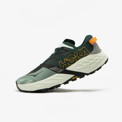 HOKA HOKA Speedgoat 7 pánska trailová obuv zeleno-biela 45 1/3