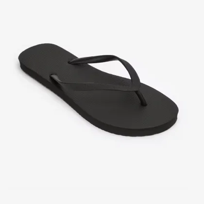 DECATHLON Dámske žabky 100 čierne 39-40