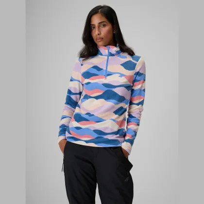 Fleecové termoprádlo (vrch) dámske - multicolor