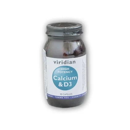 Viridian High Potency Calcium,D3 90cps