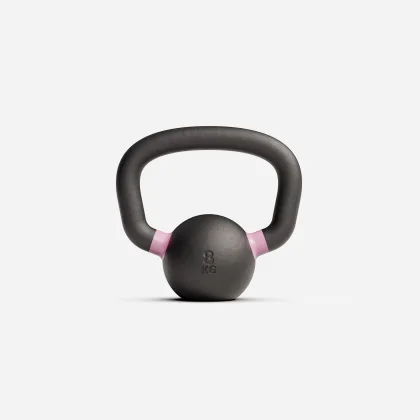DOMYOS Kettlebell 8 kg na posilňovanie séria Pro bez