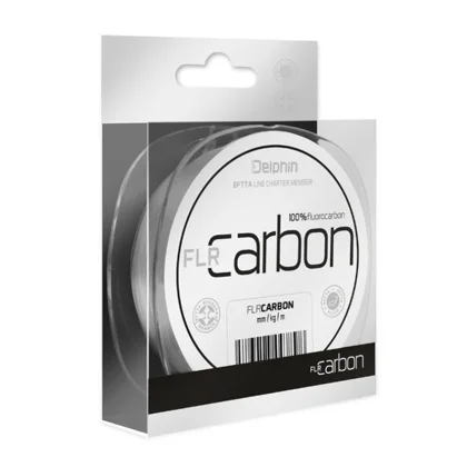 fluorokarbón DELPHIN FLR Carbon priemer 0,125mm/ 2,80lb, balenie 50m